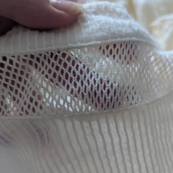 Double D Ranch Homespun Prairie Dress String Ivory Lace Maxi Long  Size 6 - Picture 12 of 13